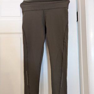 Til You Collapse (TYC) Leggings - Full Length - Olive Green - L